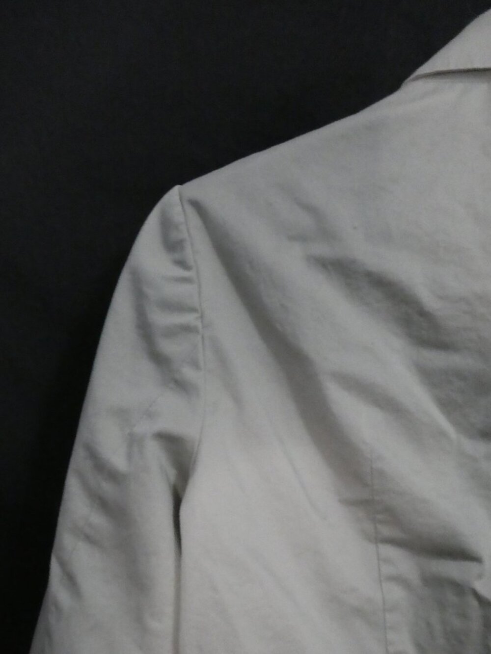 DYLAN & ROSE Cropped Zip Up Jacket With Ruched Sleeves - Size 10 - Picture 10 of 15